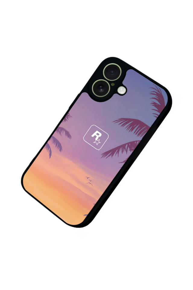 iPhone 17 Uyumlu GTA Tasarımlı Glossy Premium Kılıf