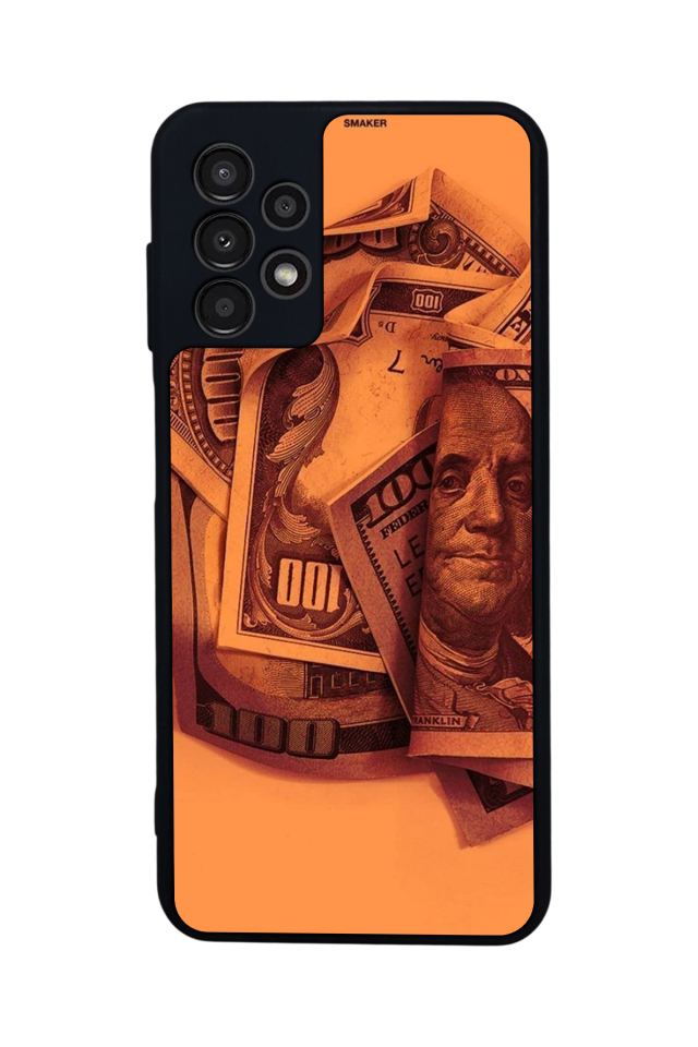 Samsung Galaxy A13 Uyumlu Money Para Tasarımlı Glossy Premium Kılıf