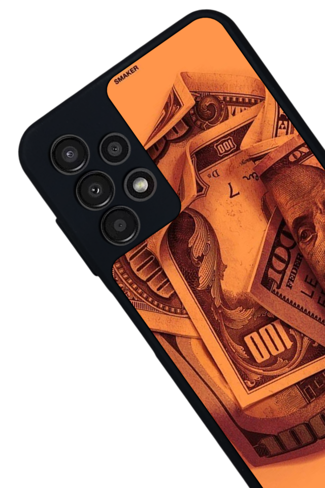 Samsung Galaxy A13 Uyumlu Money Para Tasarımlı Glossy Premium Kılıf