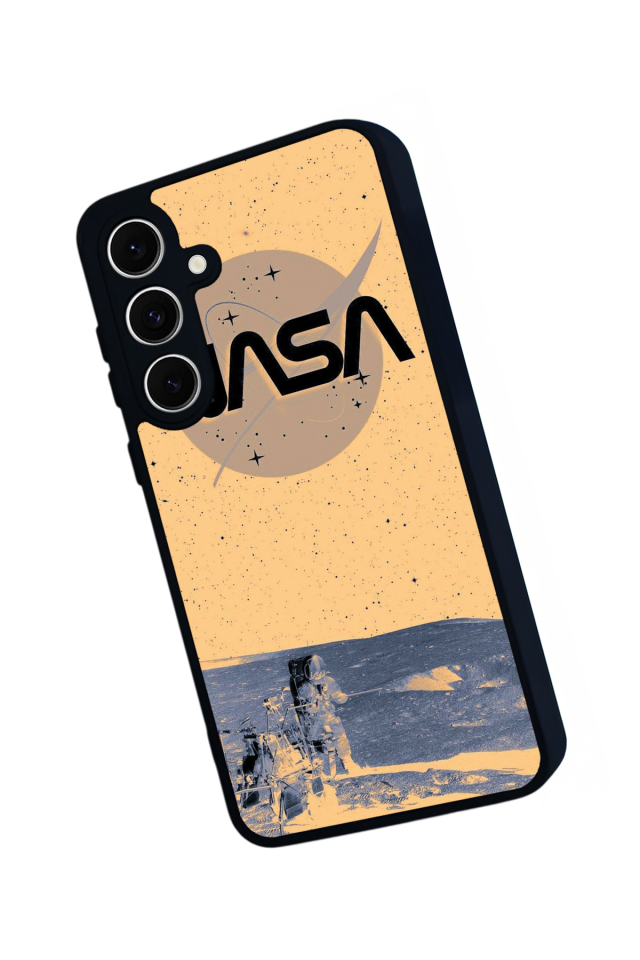 Samsung Galaxy S24 FE Uyumlu Nasa Tasarımlı Glossy Premium Kılıf