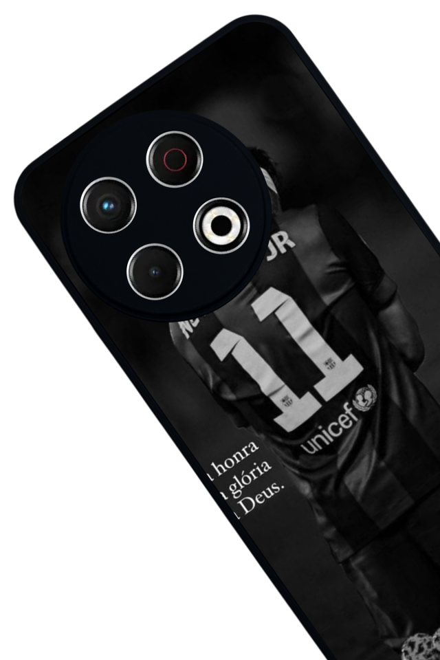 Tecno Spark 30 Pro Uyumlu Neymar Tasarımlı Glossy Premium Kılıf