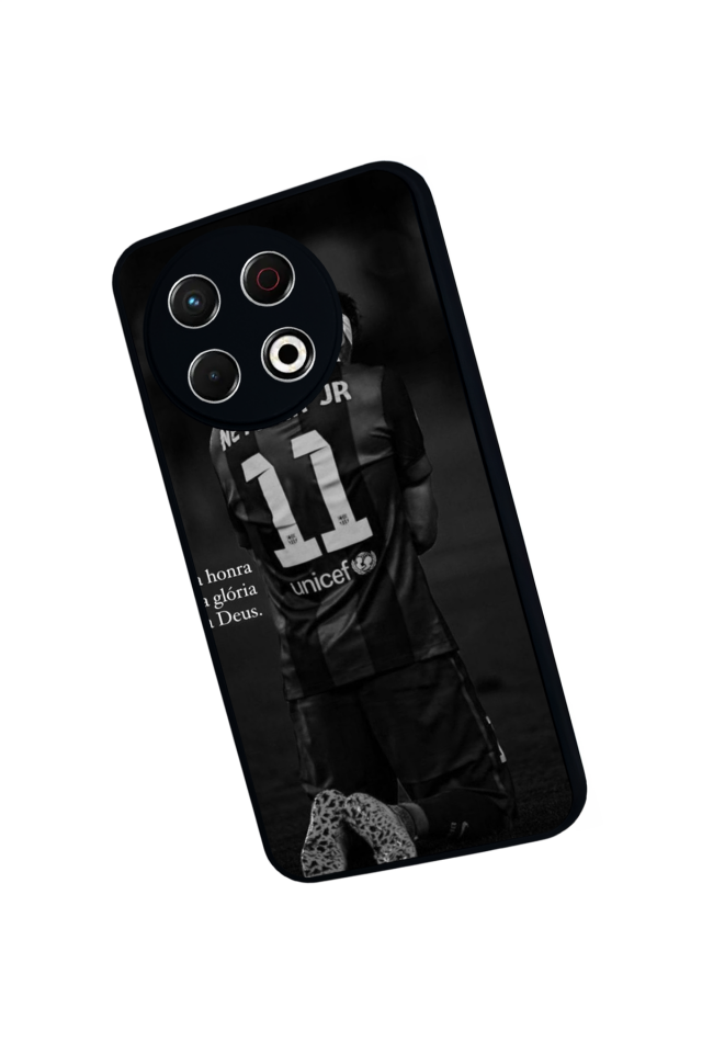 Tecno Spark 30 Pro Uyumlu Neymar Tasarımlı Glossy Premium Kılıf