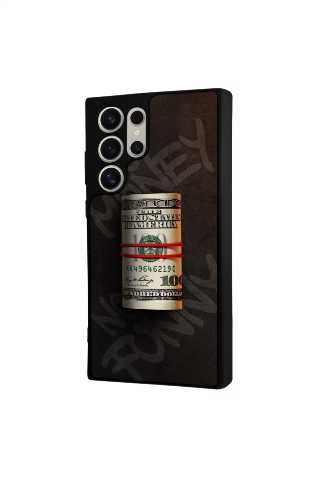 Samsung Galaxy S22 Ultra Uyumlu Para Tasarımlı Glossy Premium Kılıf