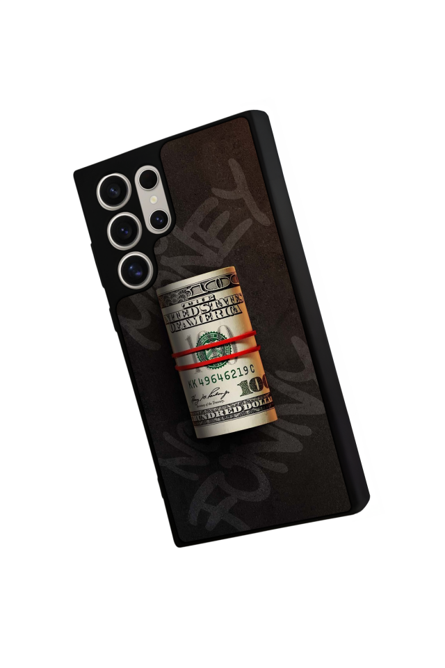 Samsung Galaxy S22 Ultra Uyumlu Para Tasarımlı Glossy Premium Kılıf