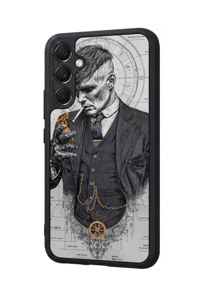 Samsung Galaxy A34 Uyumlu Peaky Blinders Tasarımlı Glossy Premium Kılıf