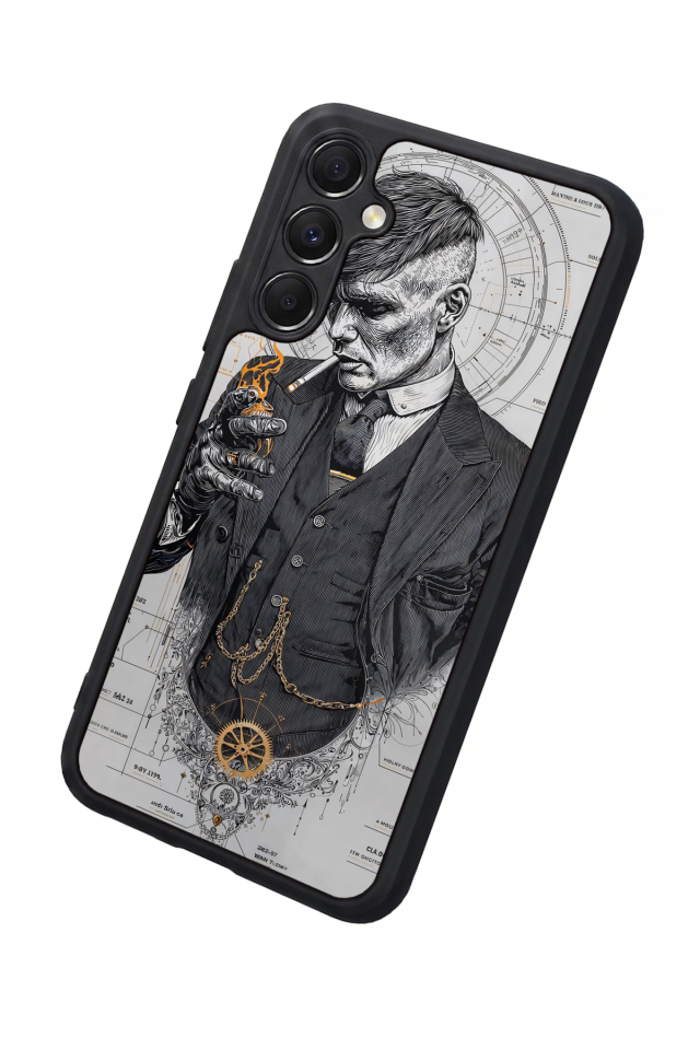 Samsung Galaxy A34 Uyumlu Peaky Blinders Tasarımlı Glossy Premium Kılıf