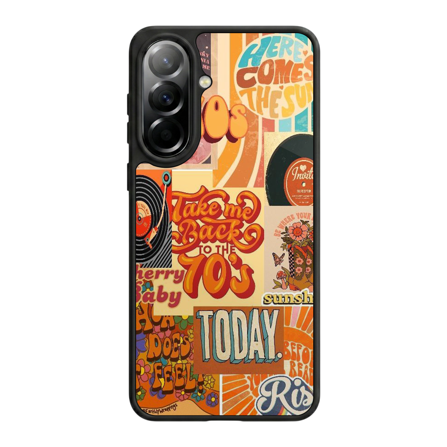 Samsung Galaxy A57 Uyumlu Poster Tasarımlı Glossy Premium Kılıf