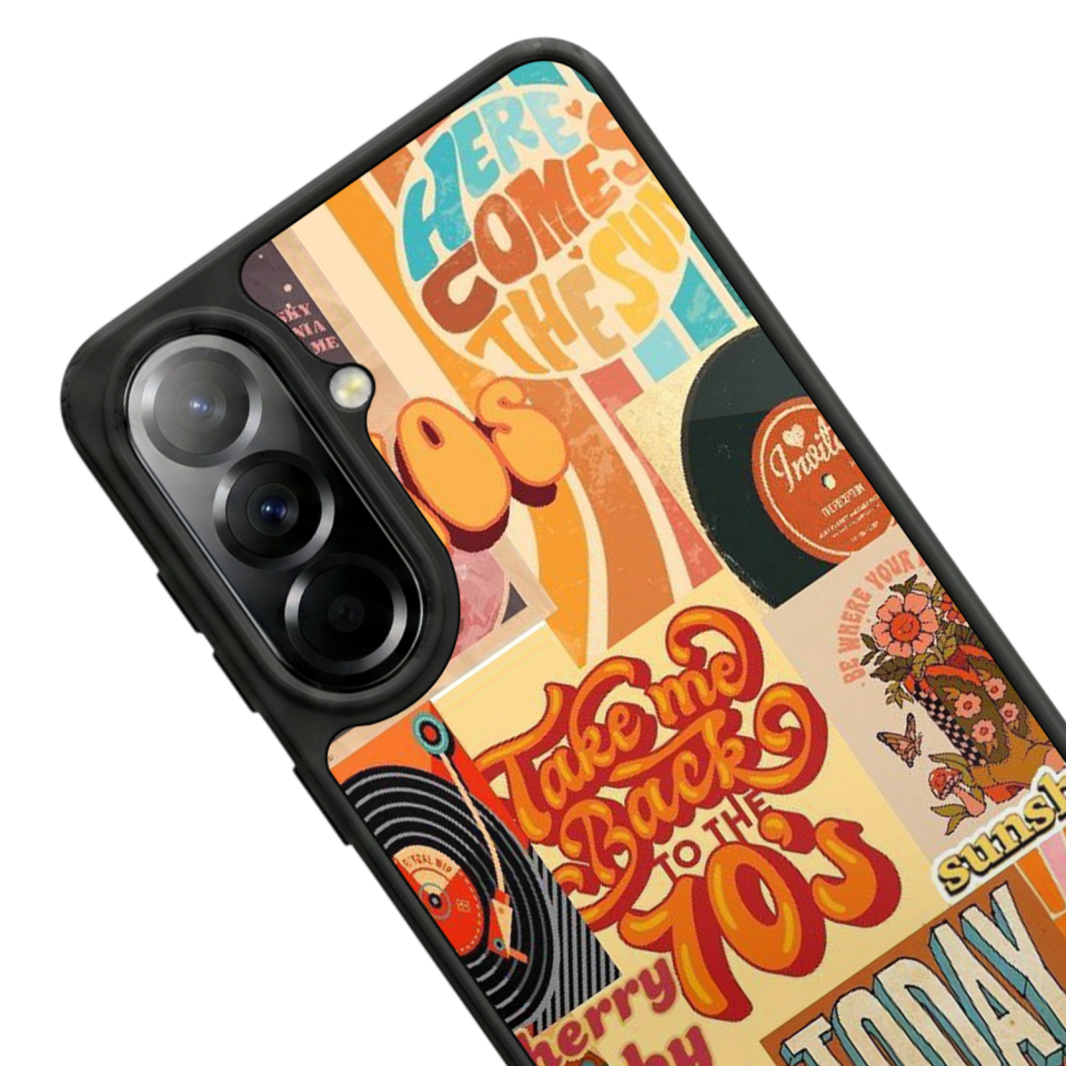 Samsung Galaxy A57 Uyumlu Poster Tasarımlı Glossy Premium Kılıf
