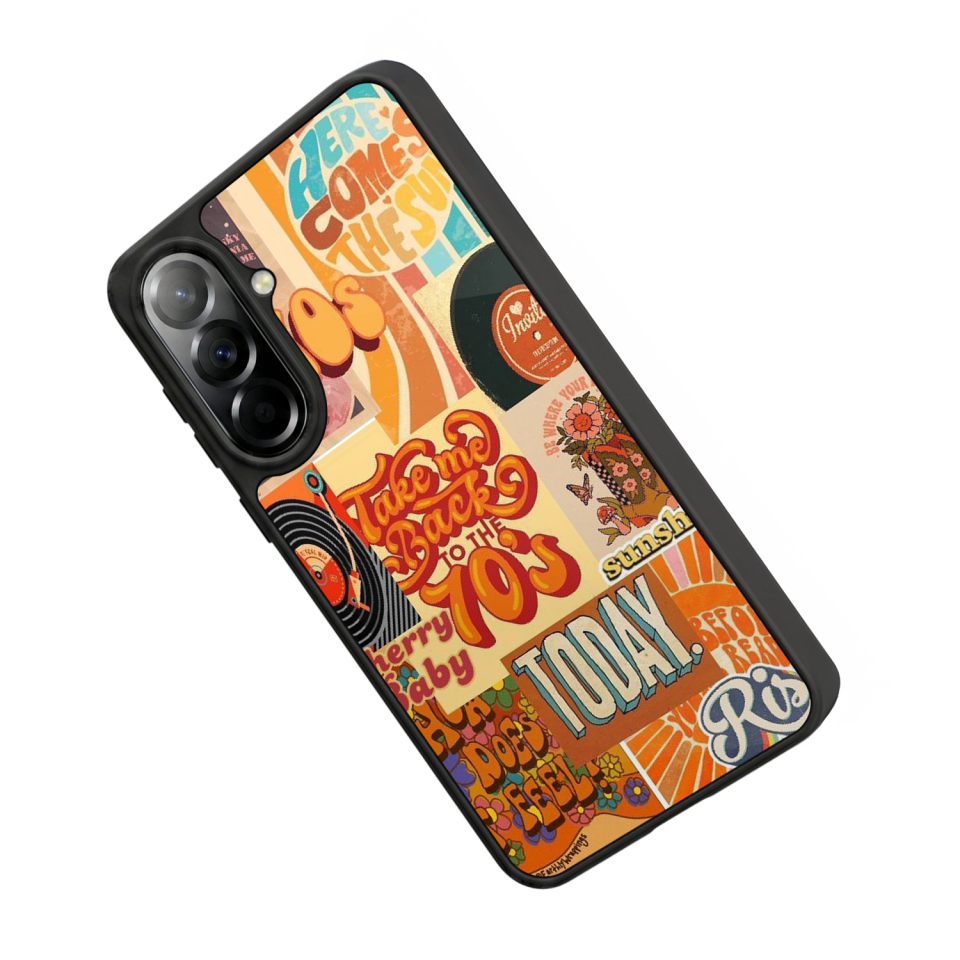 Samsung Galaxy A57 Uyumlu Poster Tasarımlı Glossy Premium Kılıf