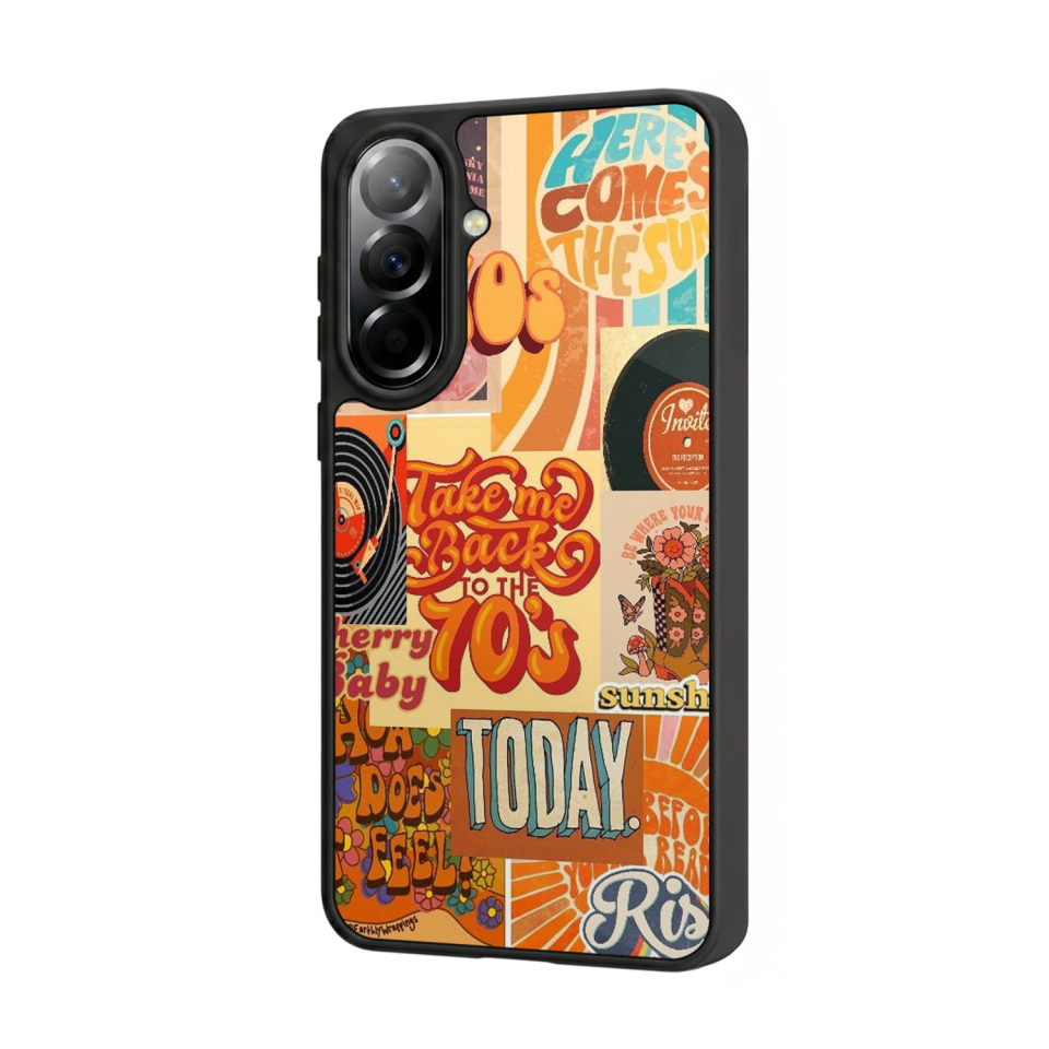 Samsung Galaxy A57 Uyumlu Poster Tasarımlı Glossy Premium Kılıf