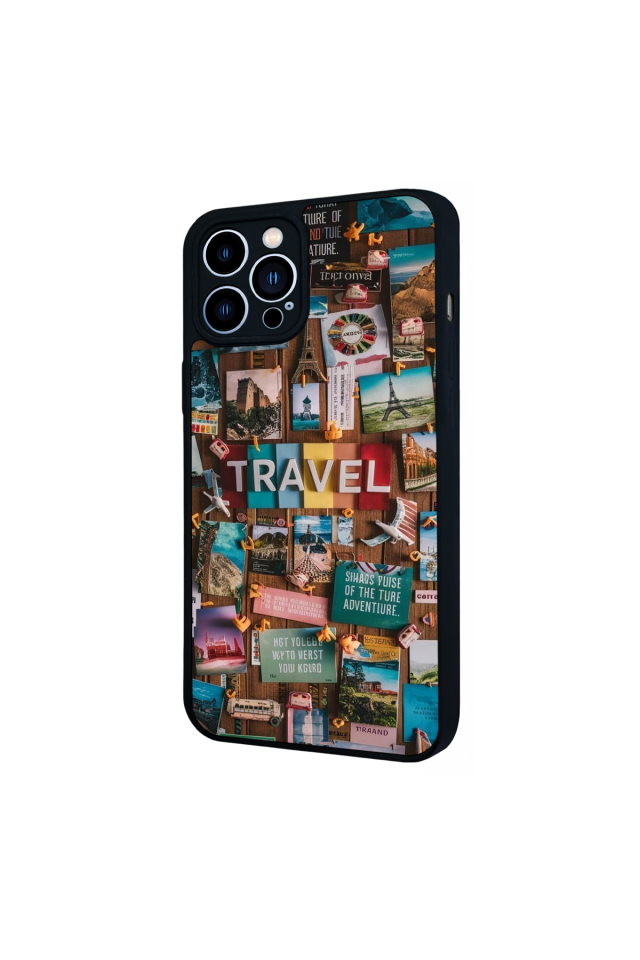iPhone 12 Pro Max Uyumlu Poster Tasarımlı Glossy Premium Kılıf