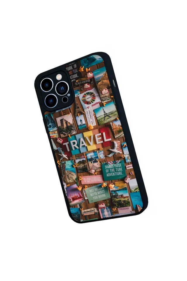iPhone 12 Pro Max Uyumlu Poster Tasarımlı Glossy Premium Kılıf