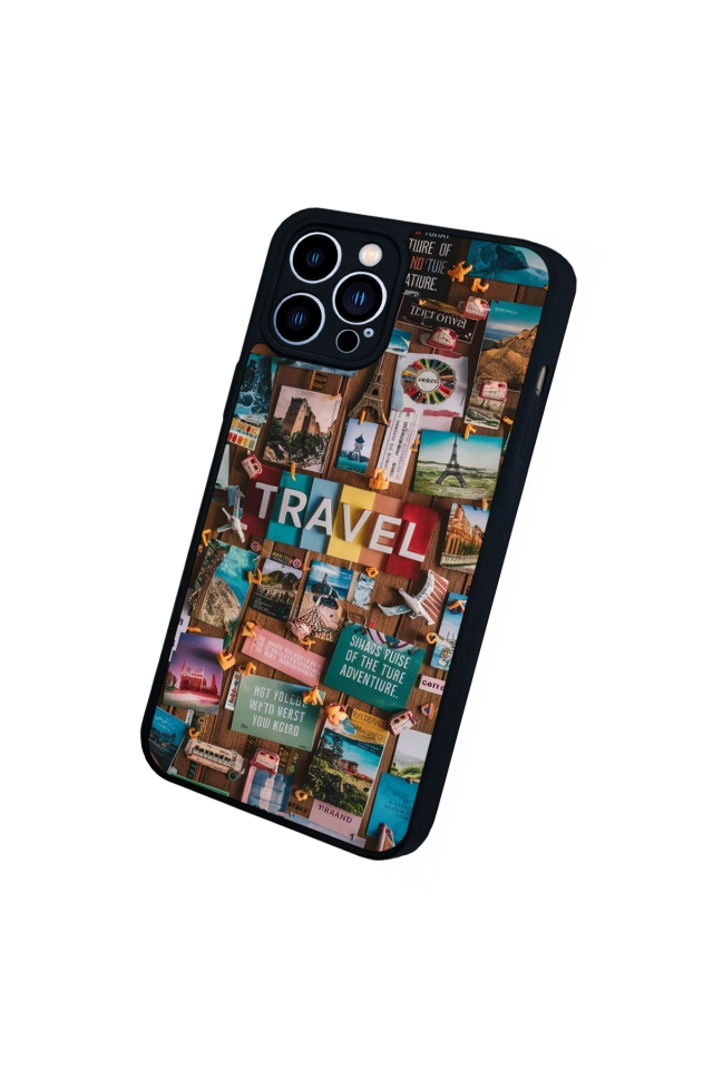 iPhone 12 Pro Max Uyumlu Poster Tasarımlı Glossy Premium Kılıf