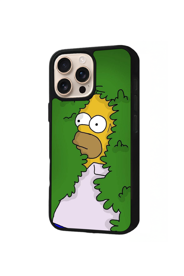 iPhone 16 Pro Max Uyumlu The Simpsons Tasarımlı Glossy Premium Kılıf