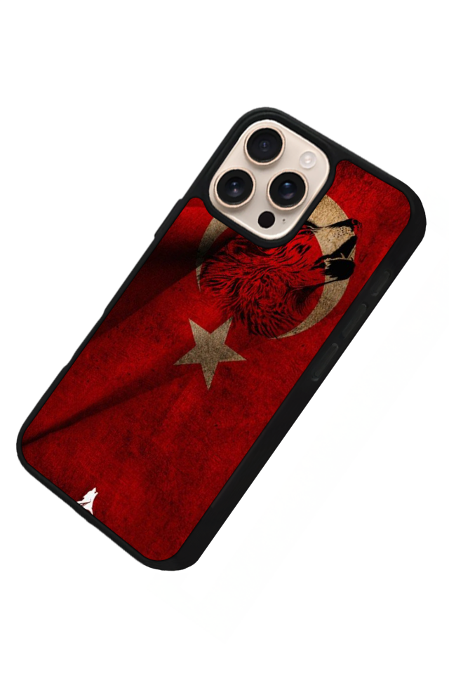 iPhone 14 Pro Uyumlu TürkBayragi Tasarımlı Glossy Premium Kılıf