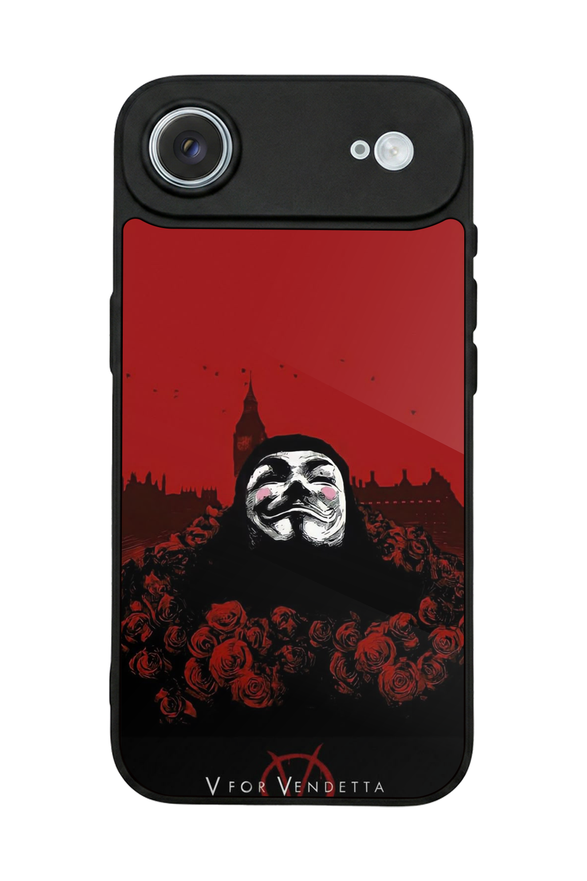 iPhone 17 Air Uyumlu Vendetta Tasarımlı Glossy Premium Kılıf