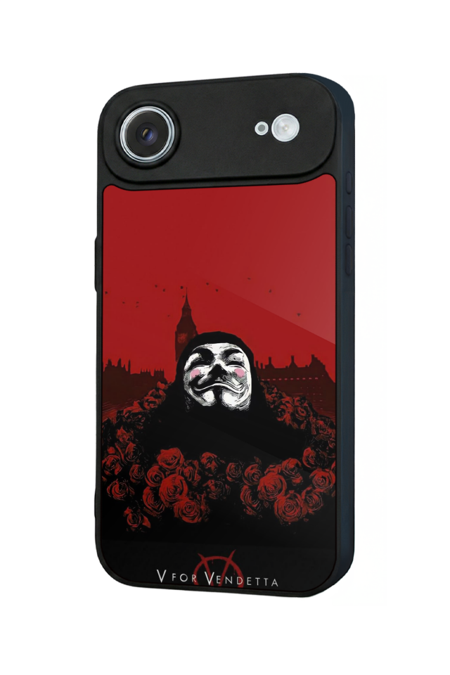 iPhone 17 Air Uyumlu Vendetta Tasarımlı Glossy Premium Kılıf