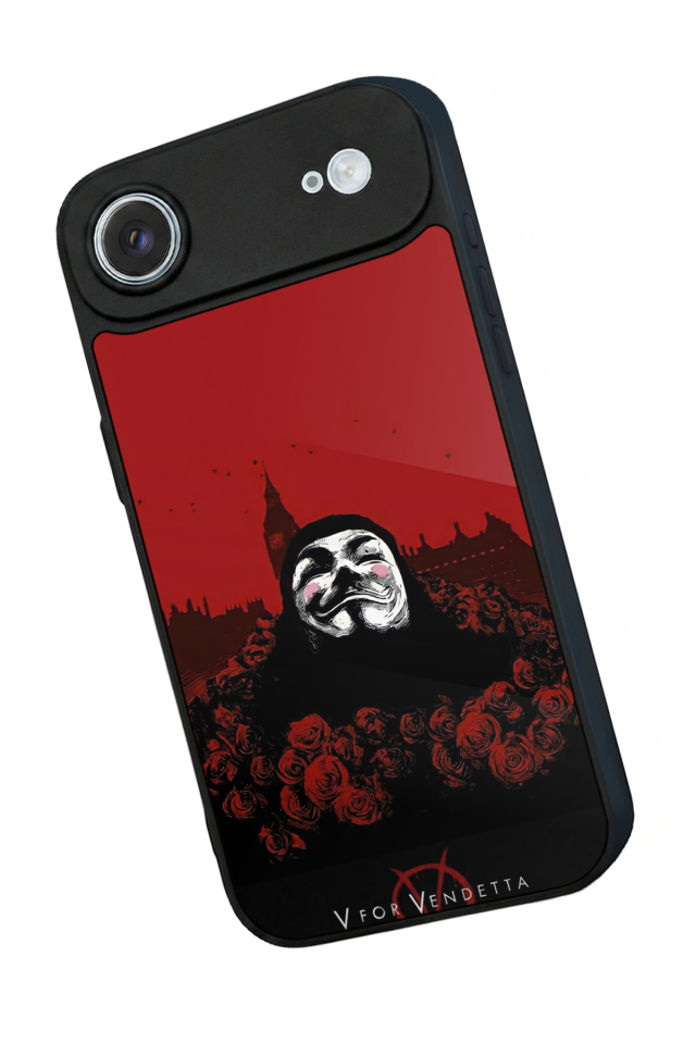 iPhone 17 Air Uyumlu Vendetta Tasarımlı Glossy Premium Kılıf