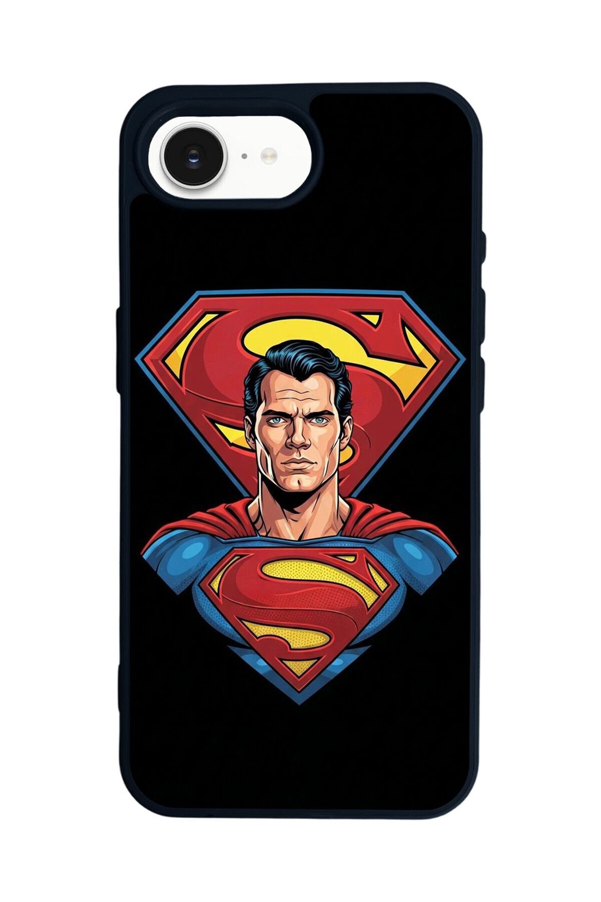iPhone 16E Uyumlu Superman Tasarımlı Glossy Premium Kılıf