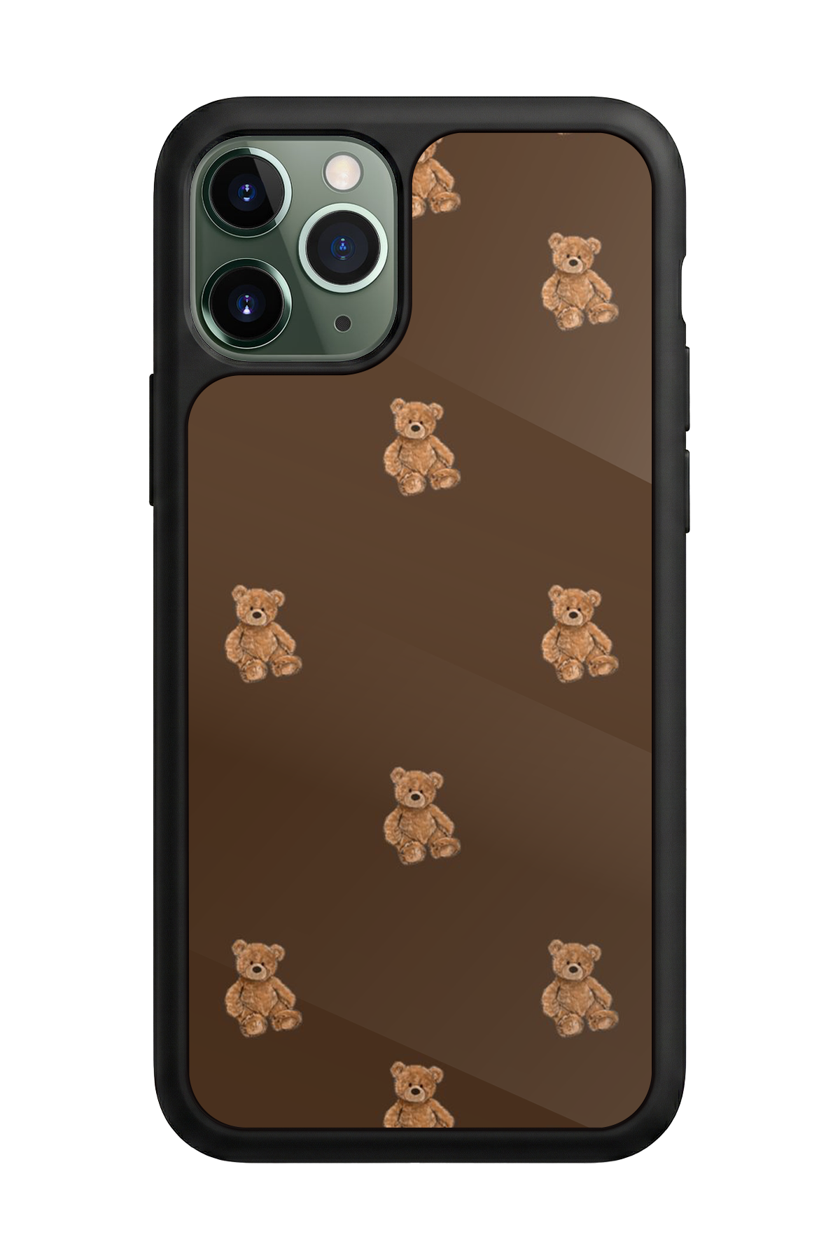 iPhone 11 Pro Uyumlu Ayı Tasarımlı Glossy Premium Kılıf