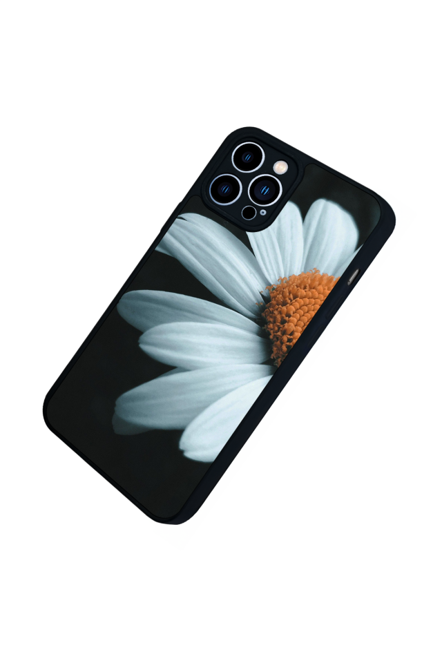 iPhone 13 Pro Max Uyumlu Cicek Tasarımlı Glossy Premium Kılıf