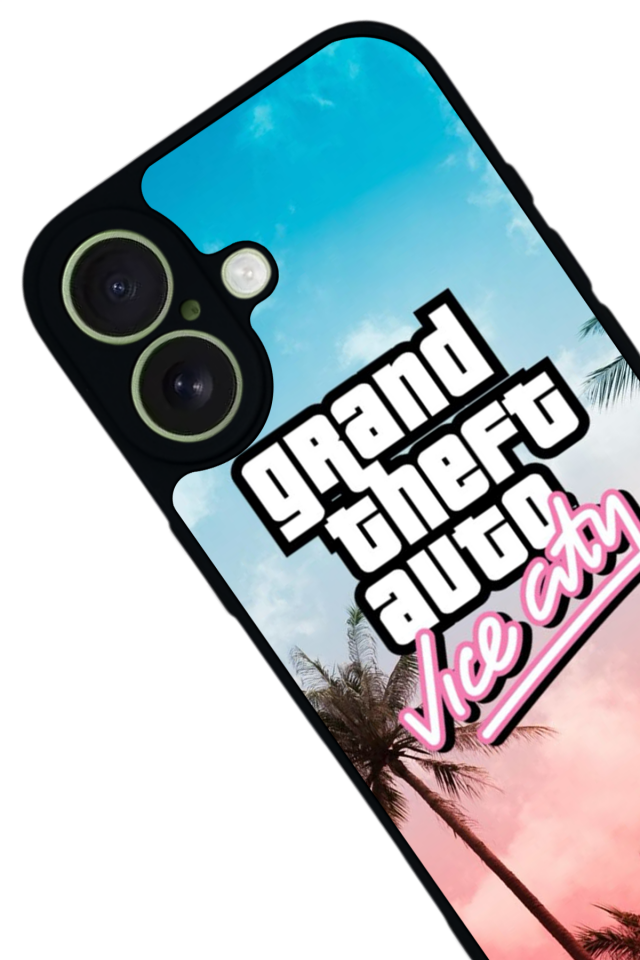 iPhone 17 Uyumlu GTA Tasarımlı Glossy Premium Kılıf