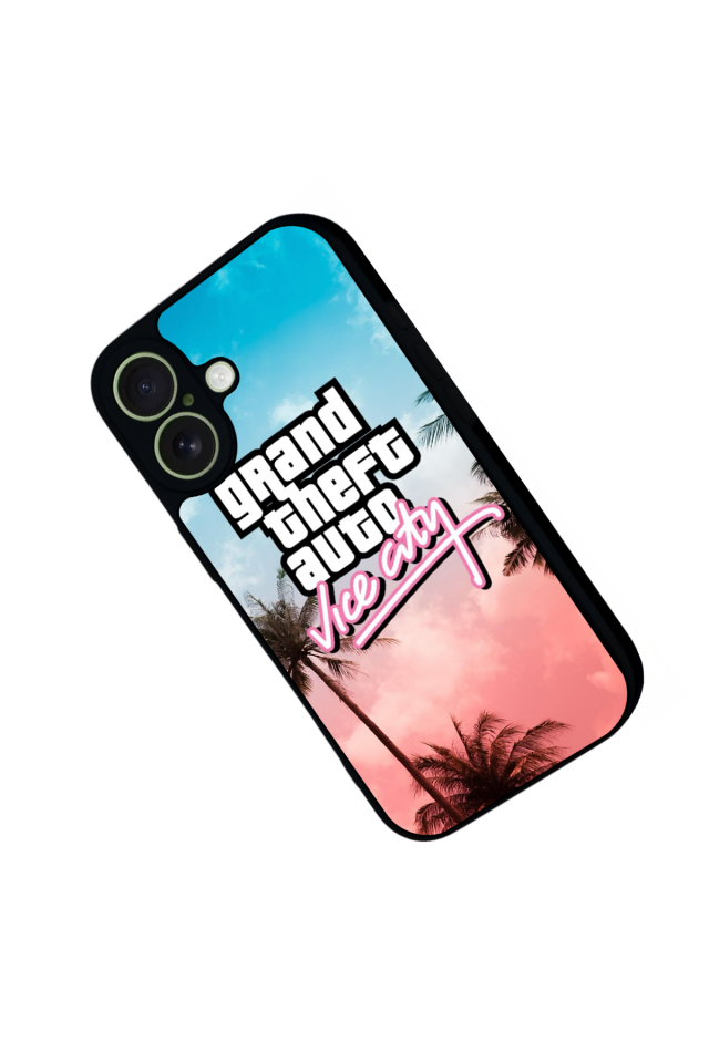 iPhone 17 Uyumlu GTA Tasarımlı Glossy Premium Kılıf