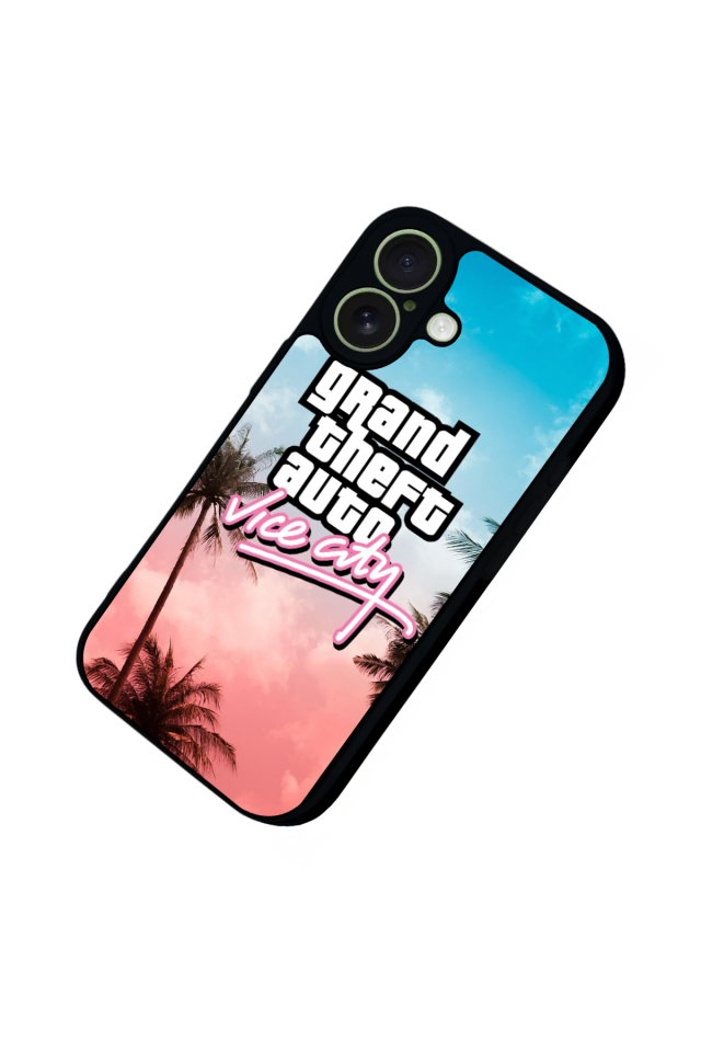 iPhone 17 Uyumlu GTA Tasarımlı Glossy Premium Kılıf