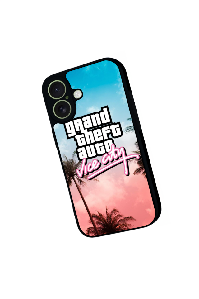 iPhone 17 Uyumlu GTA Tasarımlı Glossy Premium Kılıf