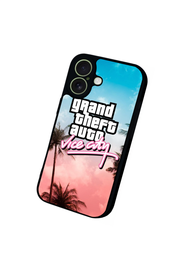 iPhone 17 Uyumlu GTA Tasarımlı Glossy Premium Kılıf