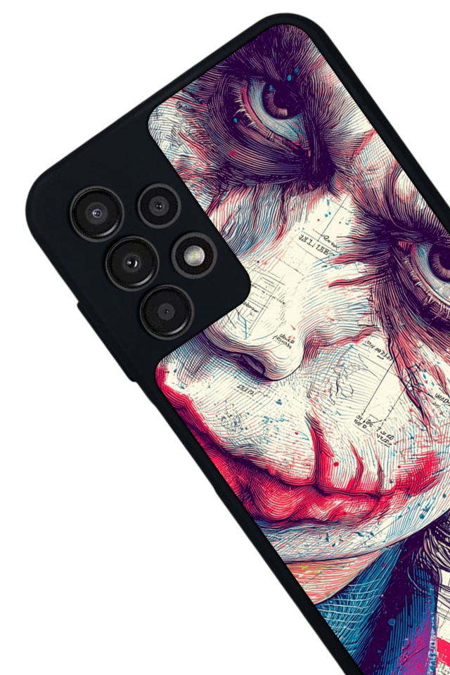 Samsung Galaxy A23 Uyumlu Joker Tasarımlı Glossy Premium Kılıf