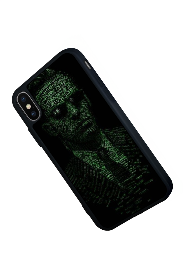 iPhone X/ XS Uyumlu MatriiPhone X/ XS Tasarımlı Glossy Premium Kılıf
