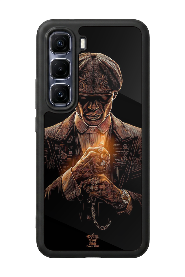 Infinix Hot 60 Pro Plus Uyumlu Peaky Blinders Tasarımlı Glossy Premium Kılıf