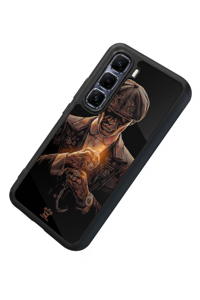 Infinix Hot 60 Pro Plus Uyumlu Peaky Blinders Tasarımlı Glossy Premium Kılıf