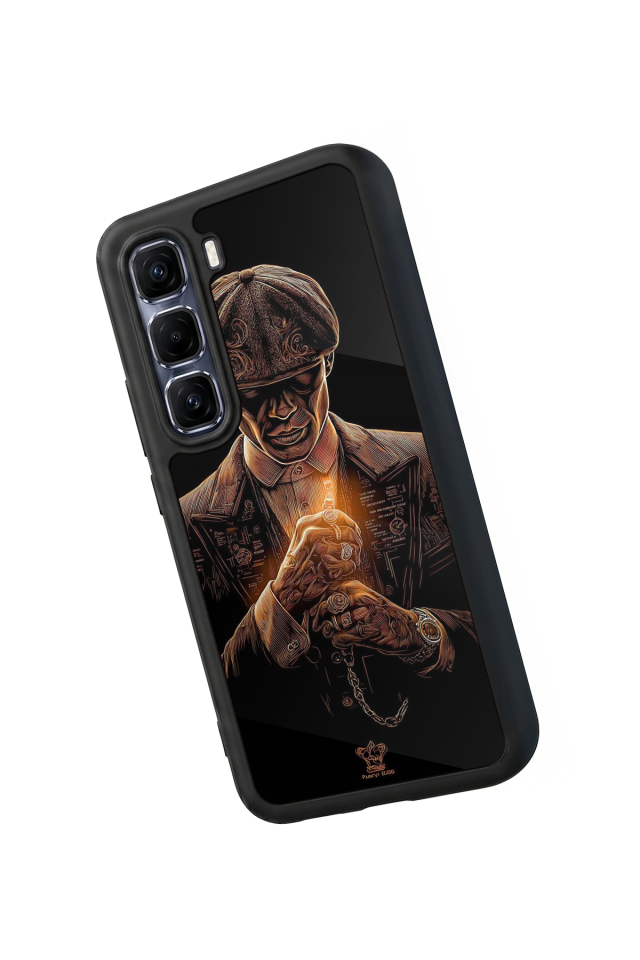 Infinix Hot 60 Pro Plus Uyumlu Peaky Blinders Tasarımlı Glossy Premium Kılıf