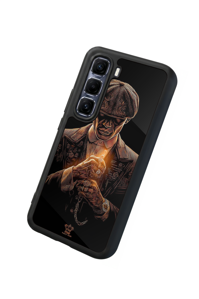 Infinix Hot 60 Pro Plus Uyumlu Peaky Blinders Tasarımlı Glossy Premium Kılıf