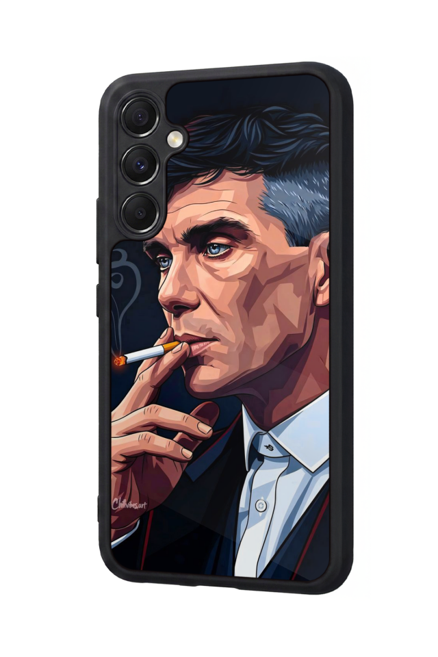 Samsung Galaxy A34 Uyumlu Peaky Blinders Tasarımlı Glossy Premium Kılıf