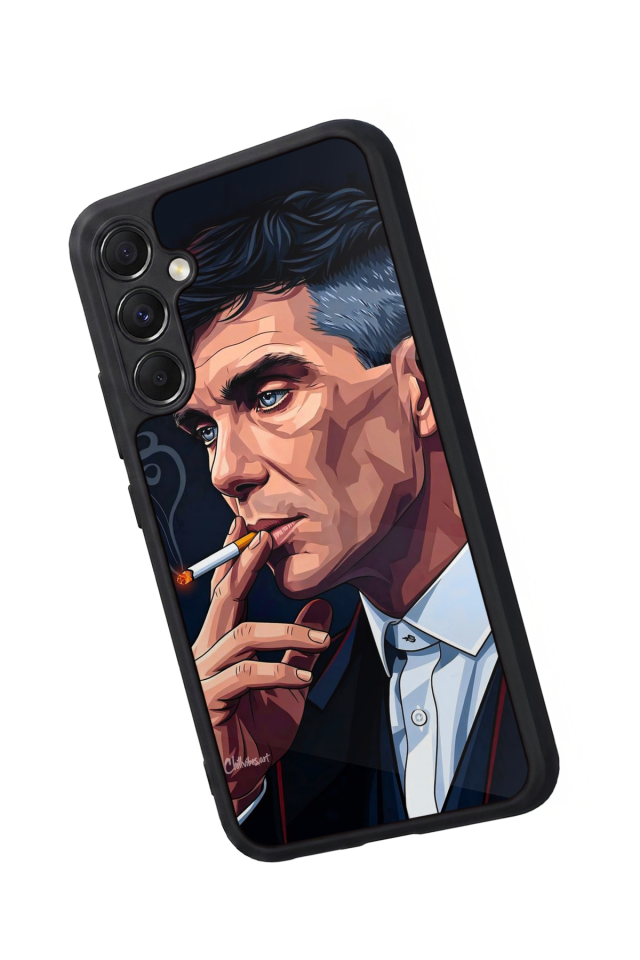 Samsung Galaxy A34 Uyumlu Peaky Blinders Tasarımlı Glossy Premium Kılıf