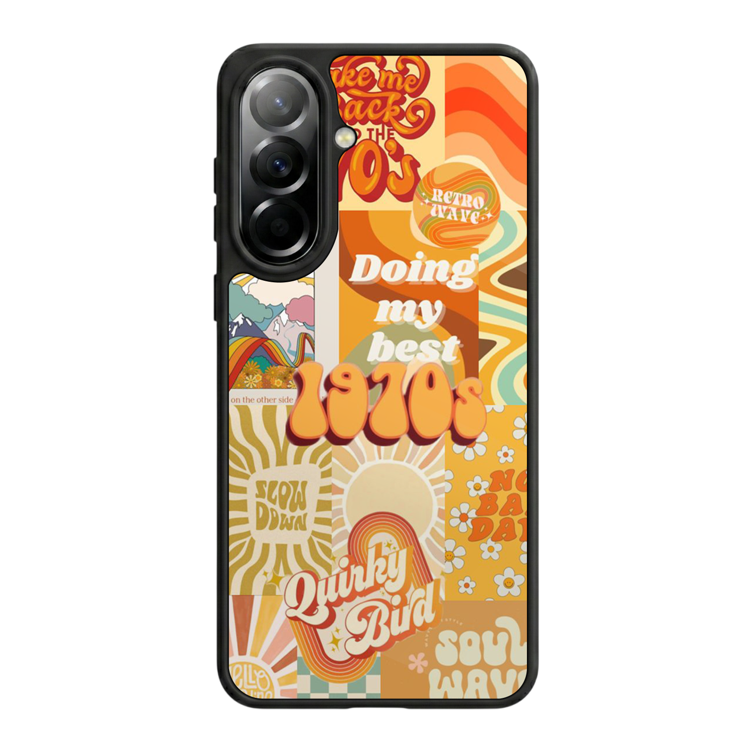 Samsung Galaxy A57 Uyumlu Poster Tasarımlı Glossy Premium Kılıf