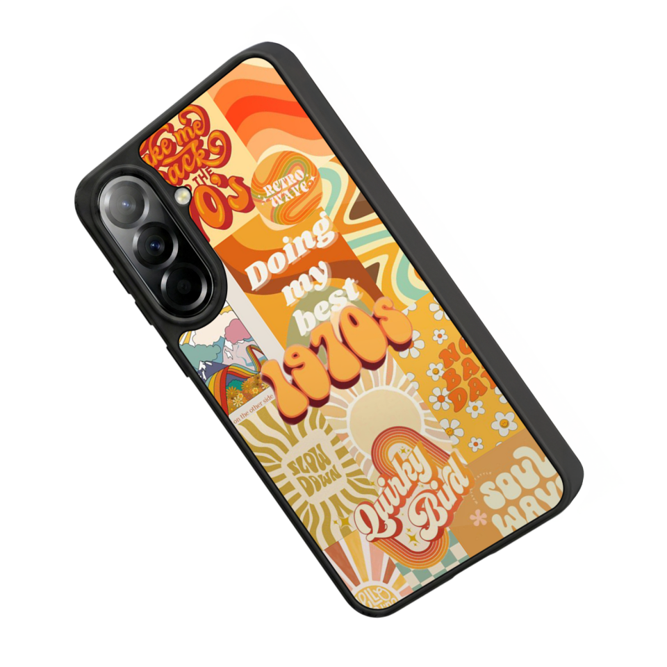 Samsung Galaxy A57 Uyumlu Poster Tasarımlı Glossy Premium Kılıf