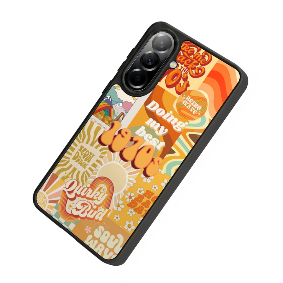 Samsung Galaxy A57 Uyumlu Poster Tasarımlı Glossy Premium Kılıf