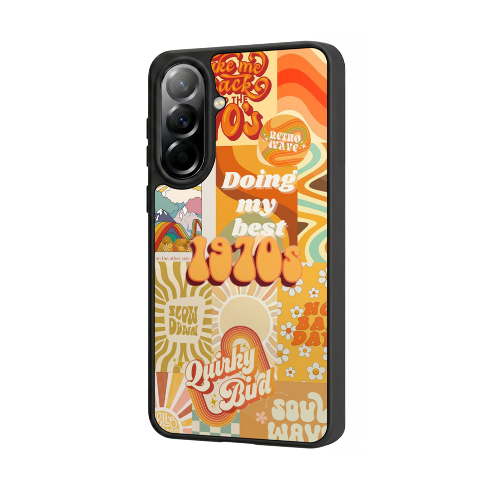 Samsung Galaxy A57 Uyumlu Poster Tasarımlı Glossy Premium Kılıf