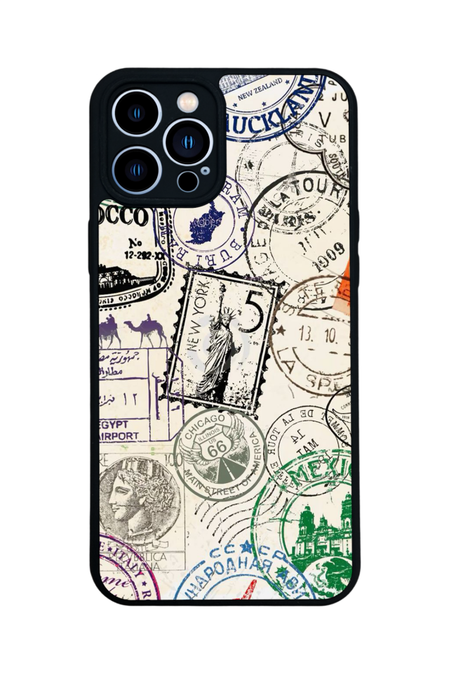 iPhone 12 Pro Max Uyumlu Poster Tasarımlı Glossy Premium Kılıf