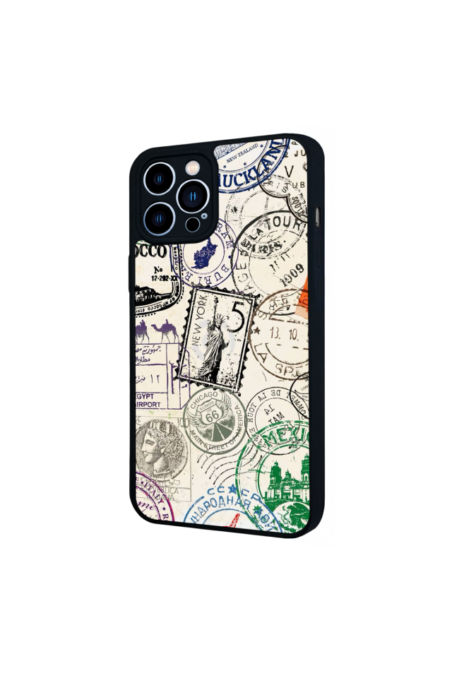 iPhone 12 Pro Max Uyumlu Poster Tasarımlı Glossy Premium Kılıf