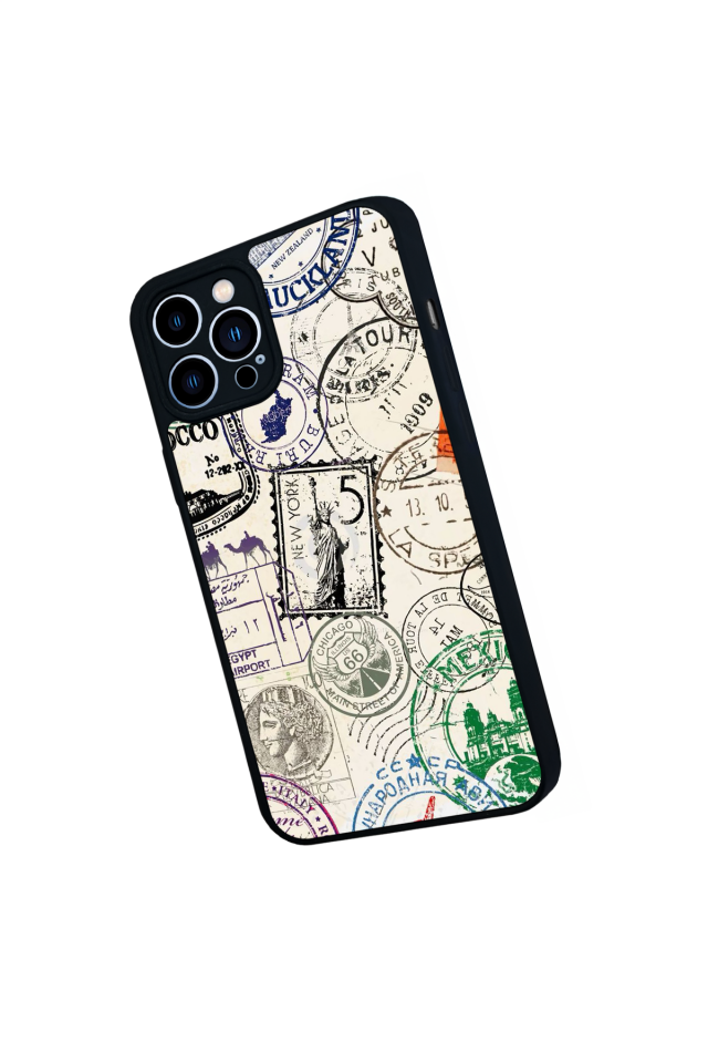 iPhone 12 Pro Max Uyumlu Poster Tasarımlı Glossy Premium Kılıf