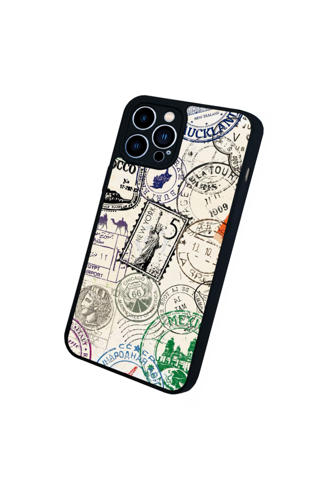 iPhone 12 Pro Max Uyumlu Poster Tasarımlı Glossy Premium Kılıf