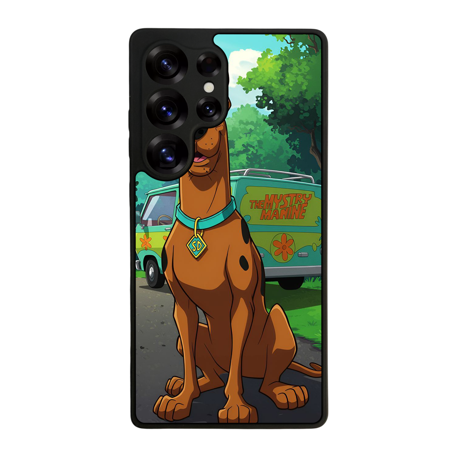 Samsung Galaxy S25 Ultra Uyumlu Scooby Doo Tasarımlı Glossy Premium Kılıf