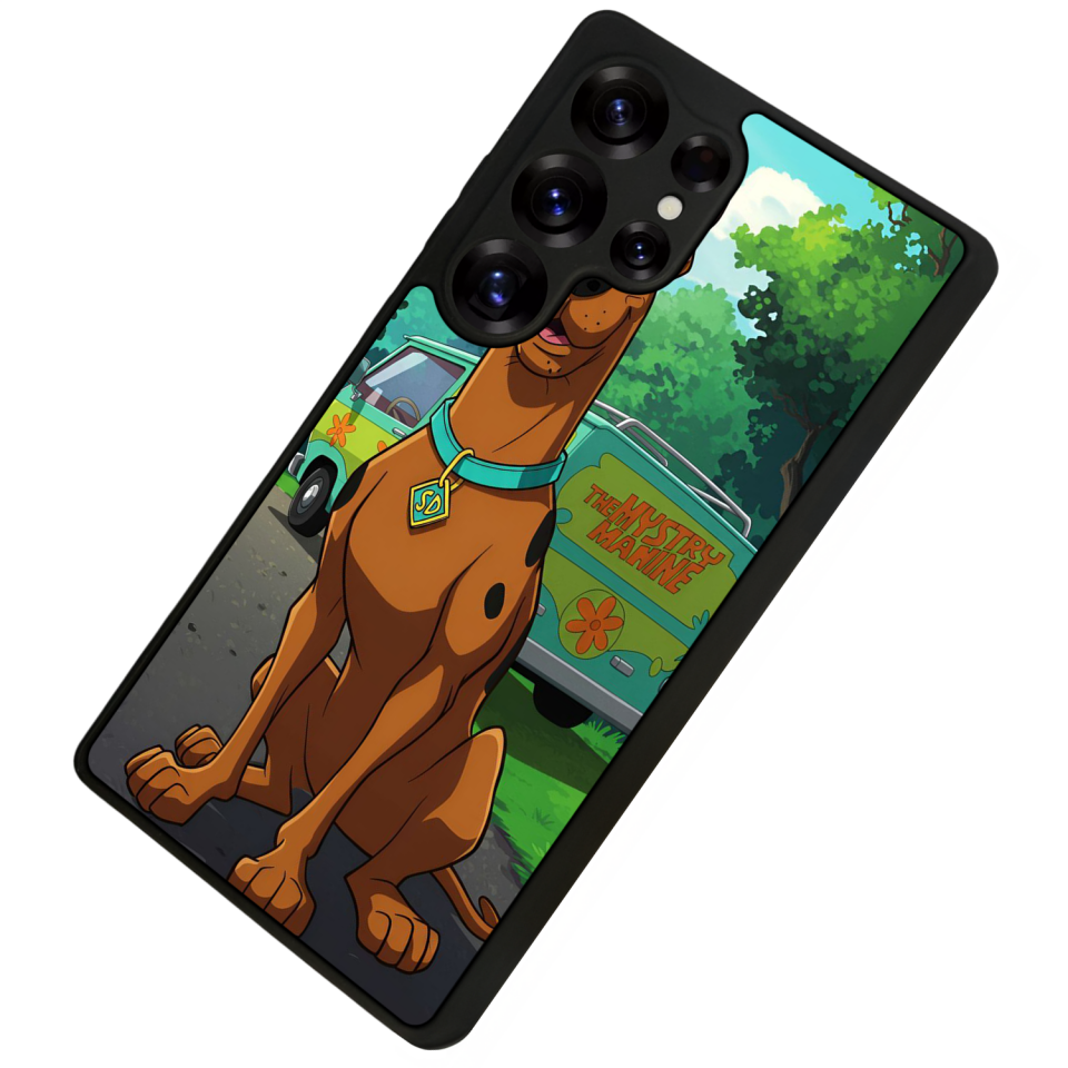 Samsung Galaxy S25 Ultra Uyumlu Scooby Doo Tasarımlı Glossy Premium Kılıf