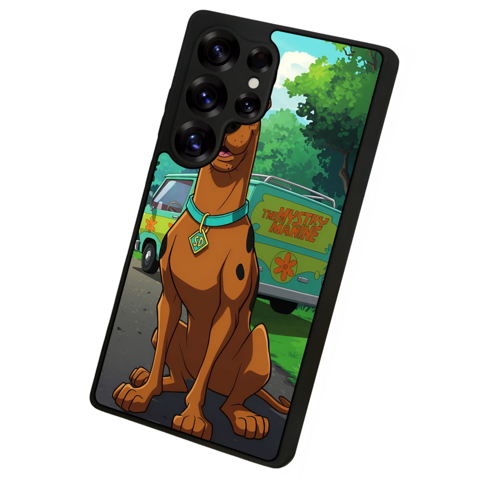 Samsung Galaxy S25 Ultra Uyumlu Scooby Doo Tasarımlı Glossy Premium Kılıf