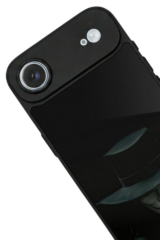 iPhone 17 Air Uyumlu Vendetta Tasarımlı Glossy Premium Kılıf